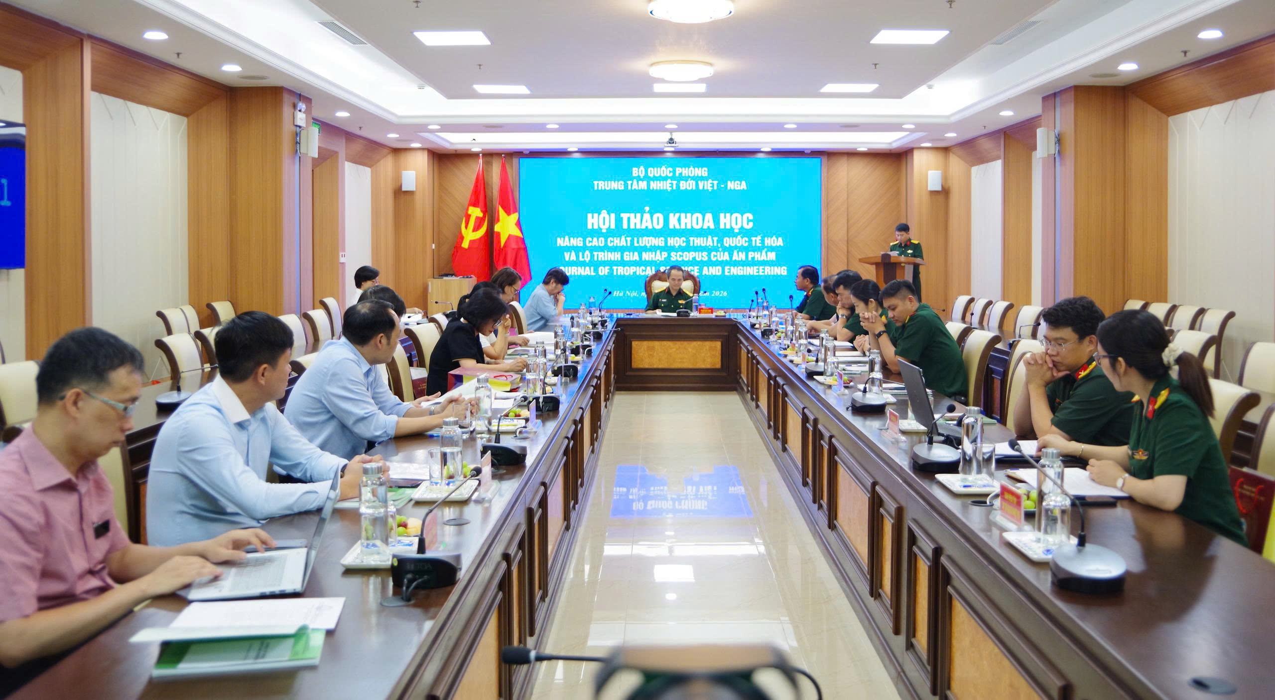 Hội thảo khoa học “Nâng cao chất lượng học thuật, quốc tế hóa và lộ trình gia nhập Scopus của ấn phẩm Journal of Tropical Science and Engineering”